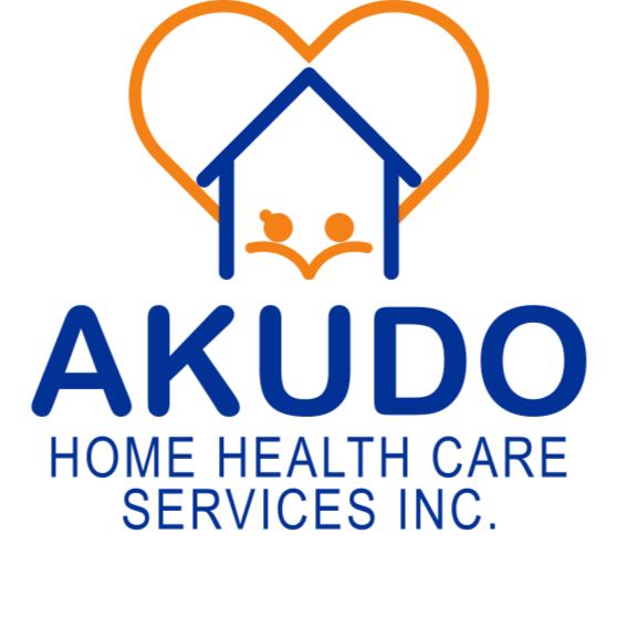 Akudo home care logo.