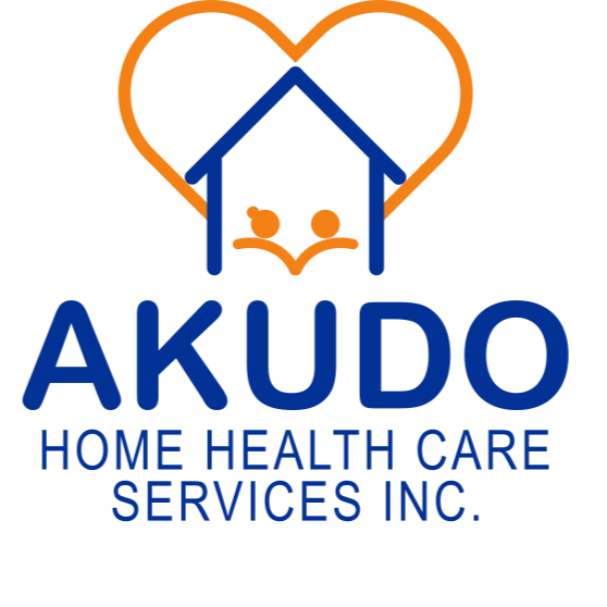 Akudo home care logo.